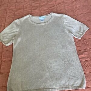 Vintage Draper’s & Damon’s metalic sweeter gold color medium size